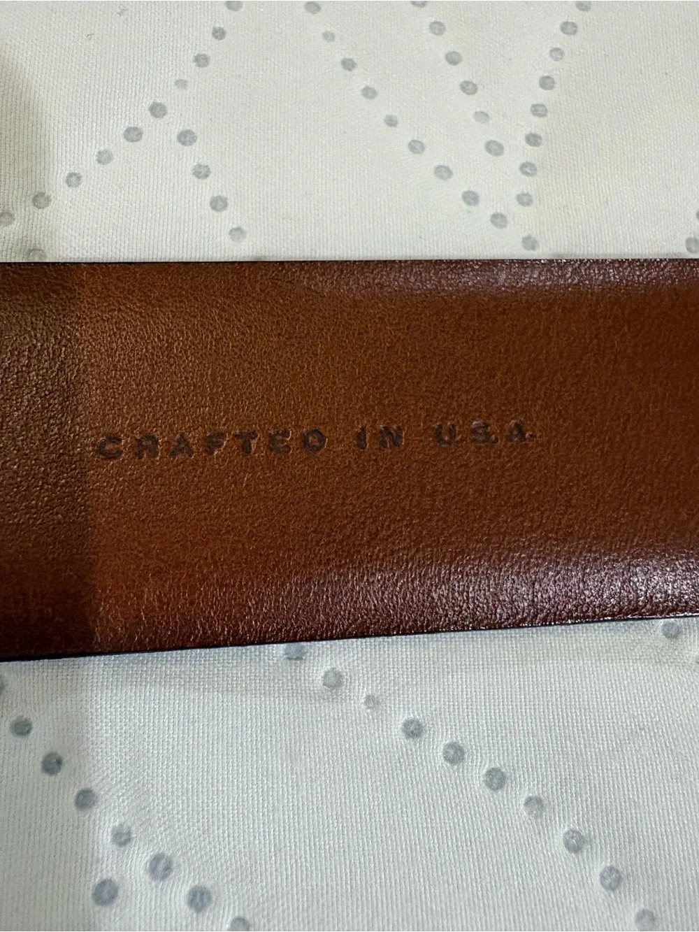Vintage Cole Haan A1931 Leather Belt | Men’s 40 | Made in USA | Burgundy/Oxblood